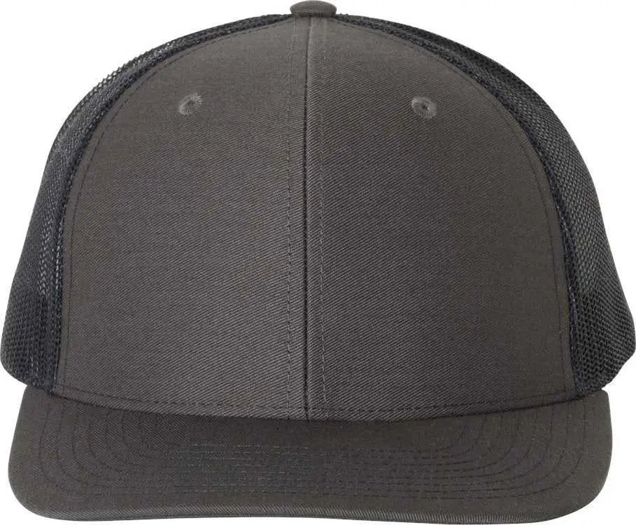 Richardson 112 Snapback Trucker Caps - Charcoal Navy - Dark Gray Navy / OSFM