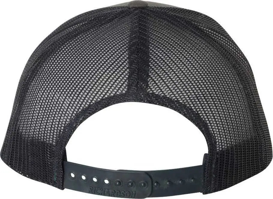 Richardson 112 Snapback Trucker Caps - Charcoal Navy - Dark Gray Navy / OSFM