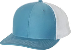 Richardson 112 Snapback Trucker Caps - Columbia Blue White - Columbia Blue White / OSFM