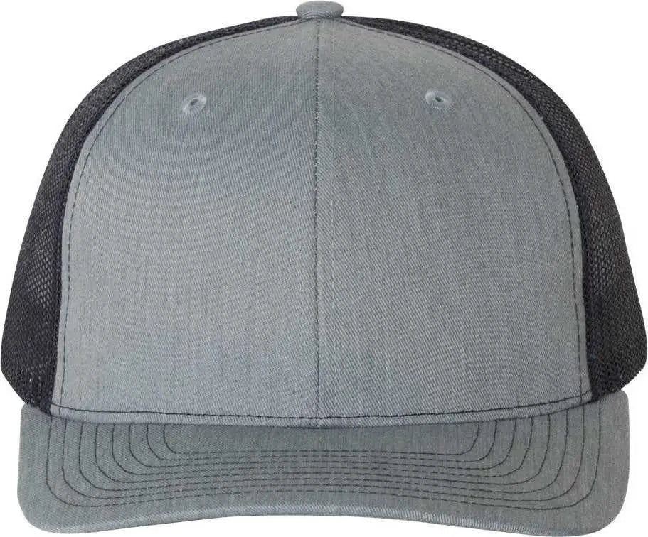 Richardson 112 Snapback Trucker Caps - Heather Gray Navy - Gray Navy / OSFM
