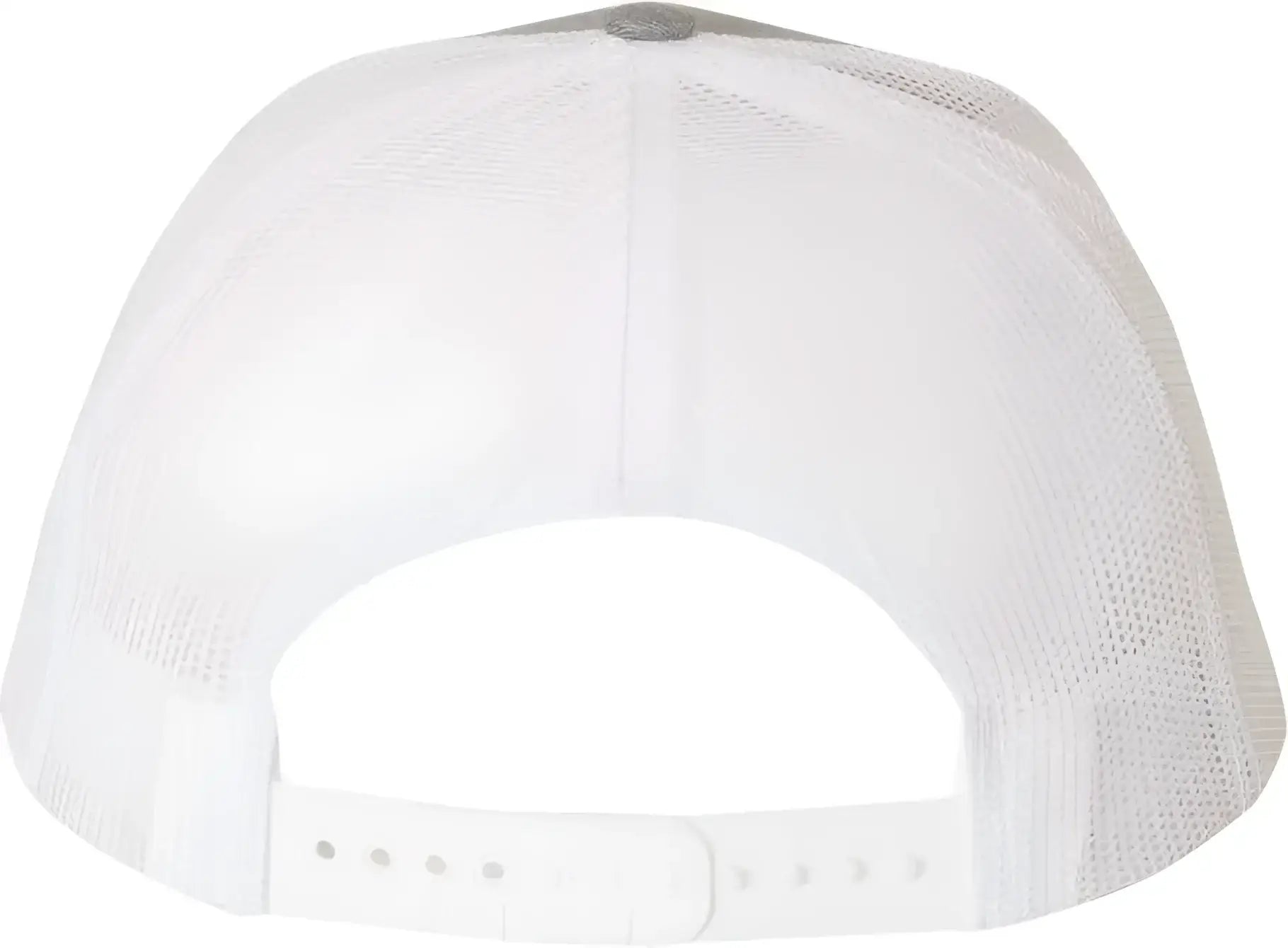 Richardson 112 Snapback Trucker Caps - Heather Gray White