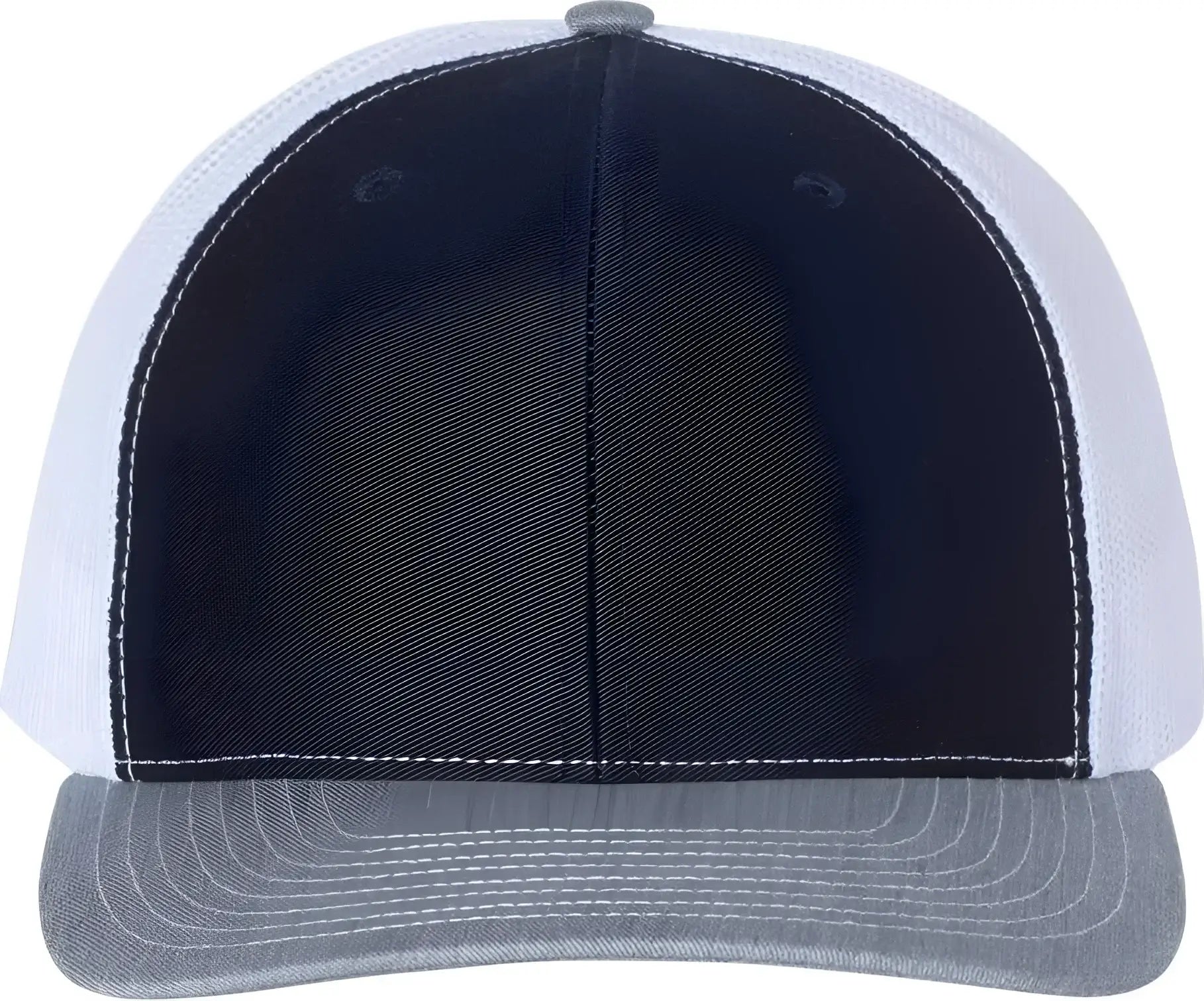 Richardson 112 Snapback Trucker Caps - Navy White Heather Gray - Navy White / OSFM