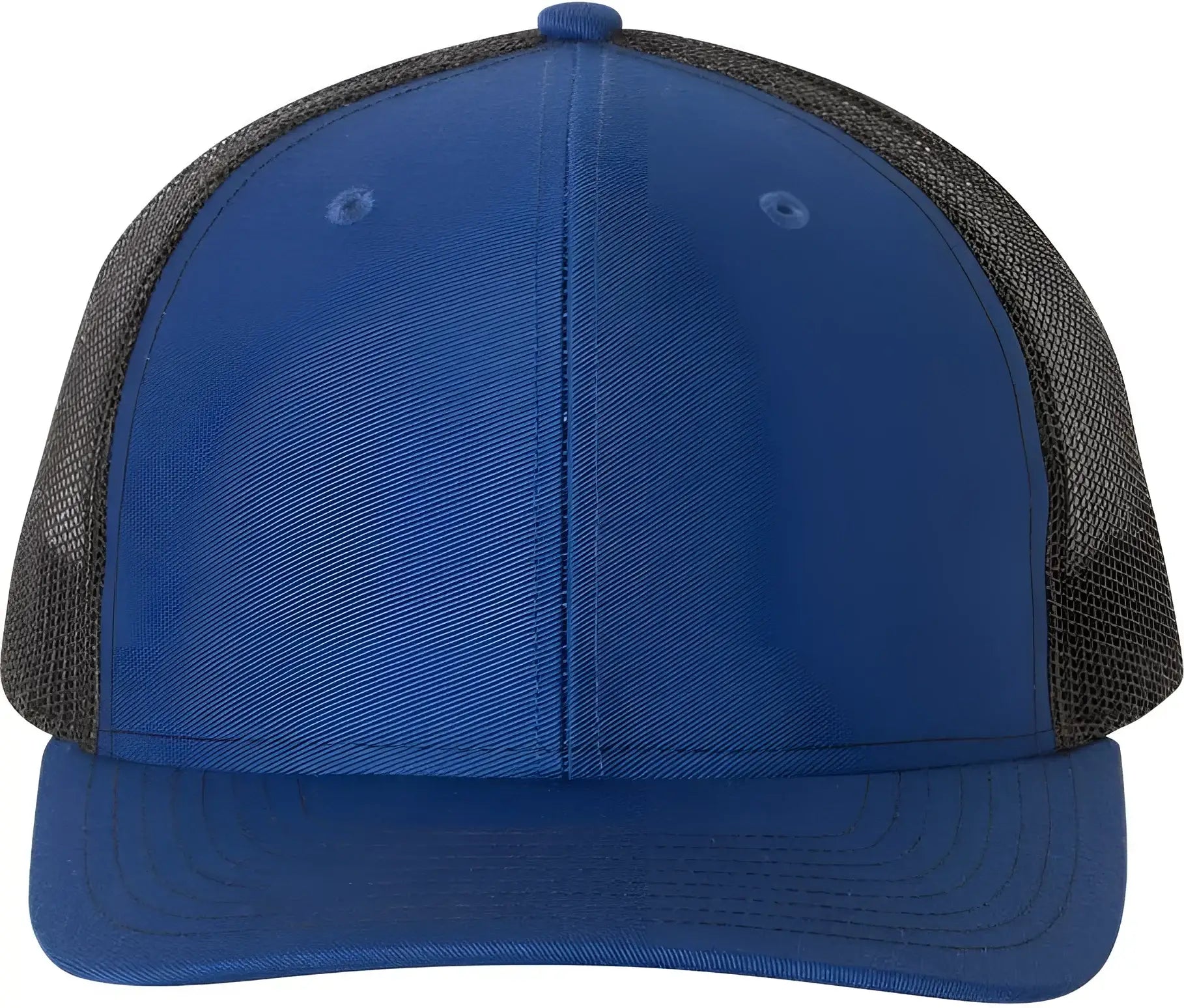 Richardson 112 Snapback Trucker Caps - Royal Black - Royal Black / OSFM