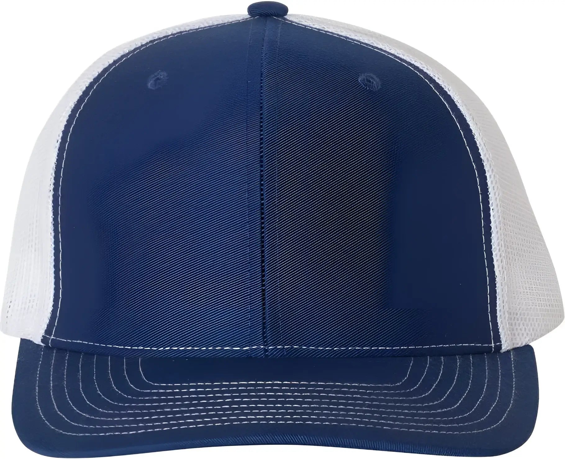 Richardson 112 Snapback Trucker Caps - Royal White - Royal White / OSFM