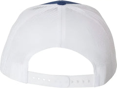 Richardson 112 Snapback Trucker Caps - Royal White - Royal White / OSFM