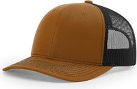 Richardson 112 Trucker Cap - Caramel Black - Tan Black / OSFM