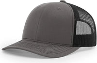 Richardson 112 Trucker Cap - Charcoal Black - Dark Gray Black / OSFM
