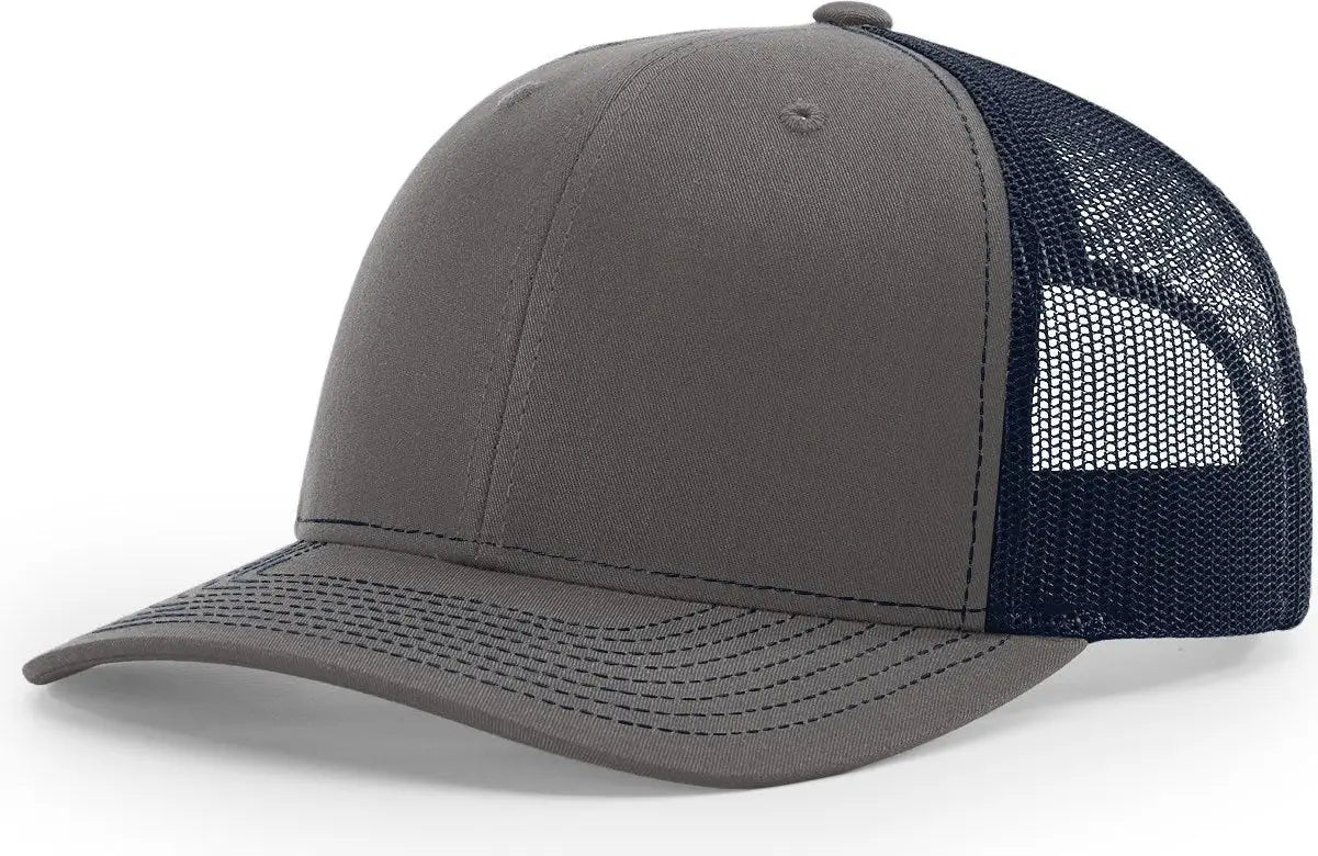 Richardson 112 Trucker Cap - Charcoal Navy - Dark Gray Navy / OSFM