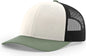 Richardson 112 Trucker Cap - Cream Black Loden - Black Loden / OSFM