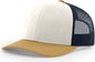 Richardson 112 Trucker Cap - Cream Navy Amber Gold - Navy Gold / OSFM