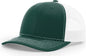 Richardson 112 Trucker Cap - Dark Green White - Forest White / OSFM