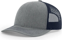 Richardson 112 Trucker Cap - Heather Gray Navy - Gray Navy / OSFM