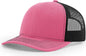 Richardson 112 Trucker Cap - Hot Pink Black - Hot Pink Black / OSFM