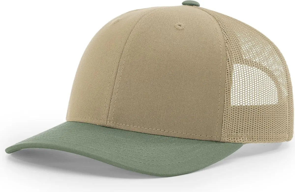 Richardson 112 Trucker Cap - Khaki Loden - Khaki Loden / OSFM