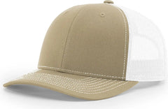 Richardson 112 Trucker Cap - Khaki White - Khaki White / OSFM