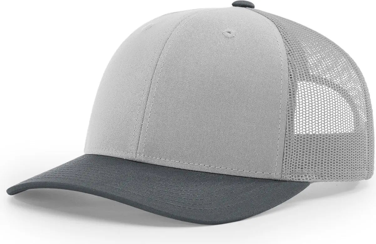 Richardson 112 Trucker Cap - Light Gray Gunmetal - Light Gray Gunmetal / OSFM