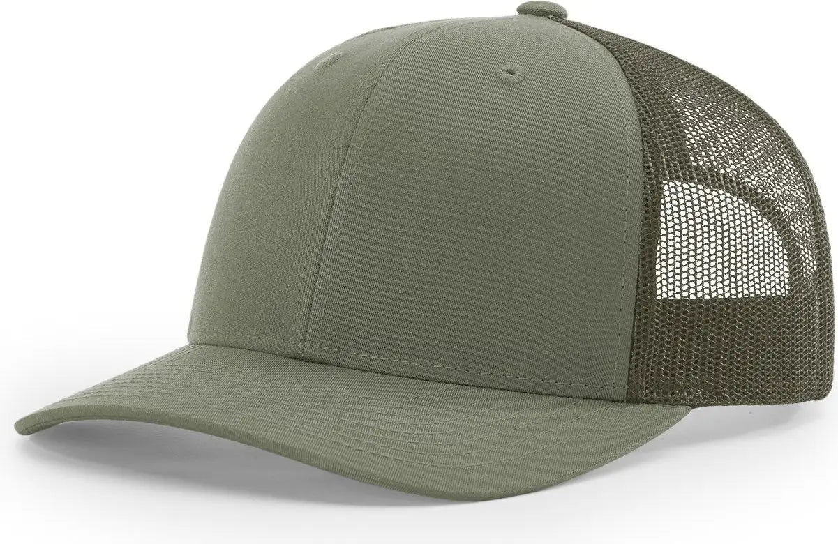 Richardson 112 Trucker Cap - Loden - Dark Gray / OSFM