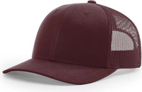 Richardson 112 Trucker Cap - Maroon - Maroon / OSFM