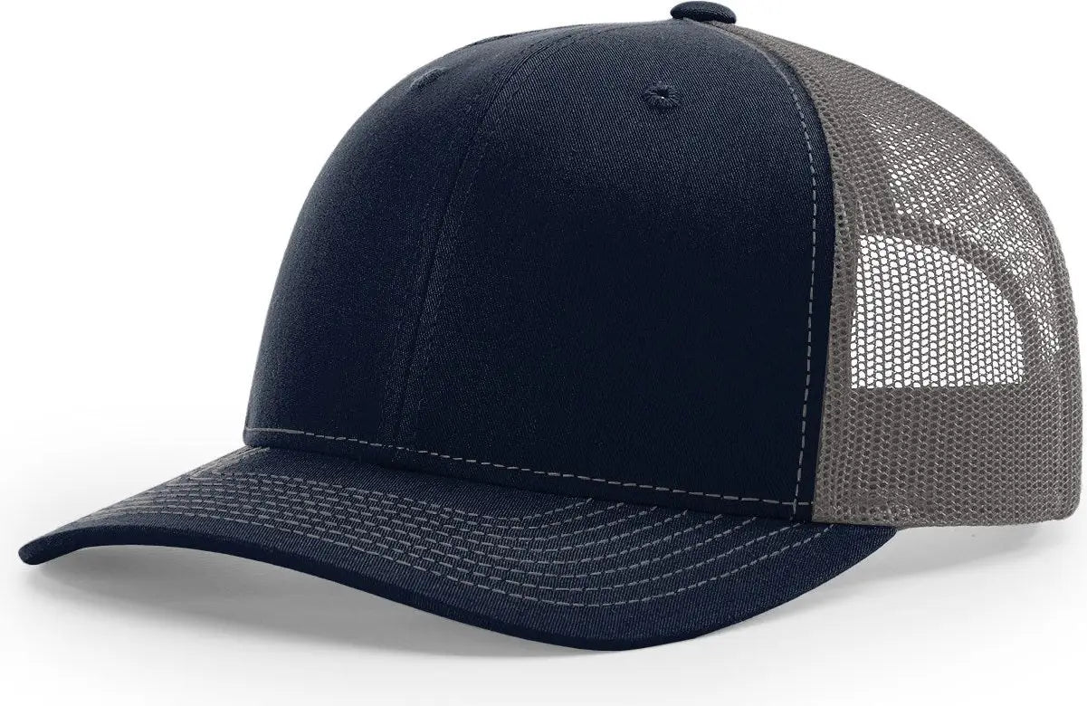 Richardson 112 Trucker Cap - Navy Charcoal - Navy Dark Gray / OSFM