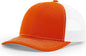 Richardson 112 Trucker Cap - Orange White - Orange White / OSFM