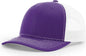 Richardson 112 Trucker Cap - Purple White - Purple White / OSFM