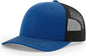 Richardson 112 Trucker Cap - Royal Black - Royal Black / OSFM