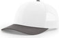 Richardson 112 Trucker Cap - White Charcoal - White Dark Gray / OSFM