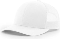 Richardson 112 Trucker Cap - White Charcoal - White Dark Gray / OSFM