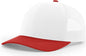 Richardson 112 Trucker Cap - White Red - White Red / OSFM