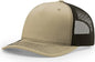 Richardson 112FP Five Panel Trucker Cap - Khaki Coffee - Khaki Coffee / OSFM