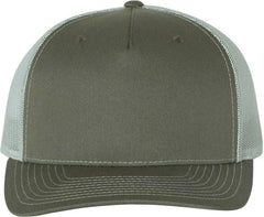 Richardson 112FP Trucker Caps Beetle Quarry Dark Gray Light Gray / OSFM