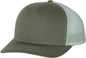 Richardson 112FP Trucker Caps Beetle Quarry Dark Gray Light Gray / OSFM