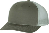 Richardson 112FP Trucker Caps Beetle Quarry Dark Gray Light Gray / OSFM