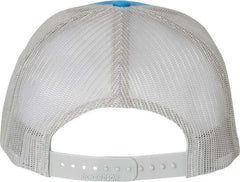 Richardson 112FP Trucker Caps Cobalt Blue Gray Blue Gray / OSFM
