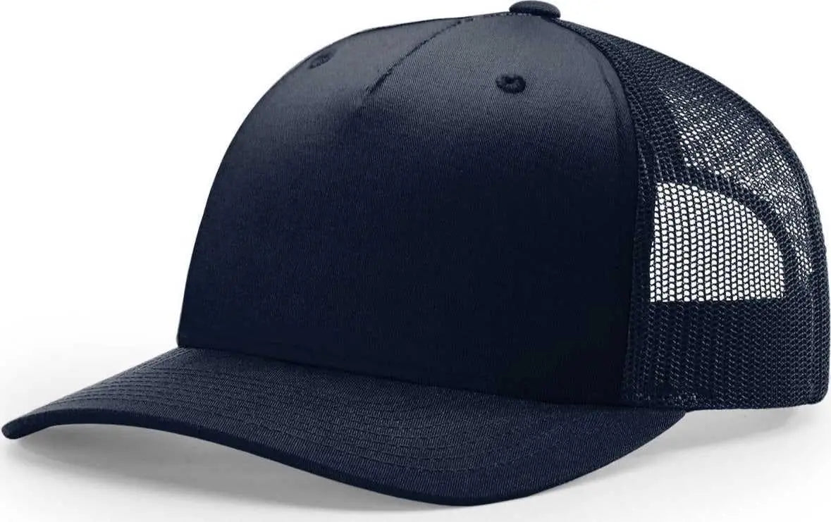 Richardson 112FP Trucker Caps Navy Navy / One Size Fits Most