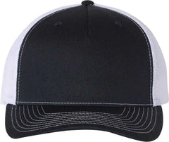 Richardson 112FP Trucker Caps Navy White Navy White / OSFM