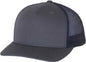 Richardson 112FP Trucker Caps Ombre Blue Navy Gray Navy / OSFM