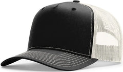 Richardson 112FPC Five Panel Champ Trucker Cap - Black Birch - Black Birch / OSFM