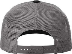 Richardson 112FPR Rope Trucker Caps Black Charcoal Black Charcoal / OSFM