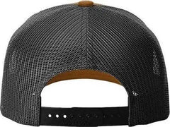 Richardson 112FPR Rope Trucker Caps Caramel Black Caramel Black / OSFM