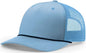 Richardson 112FPR Rope Trucker Caps - Columbia Blue Navy - Columbia Blue Navy / One Size Fits Most