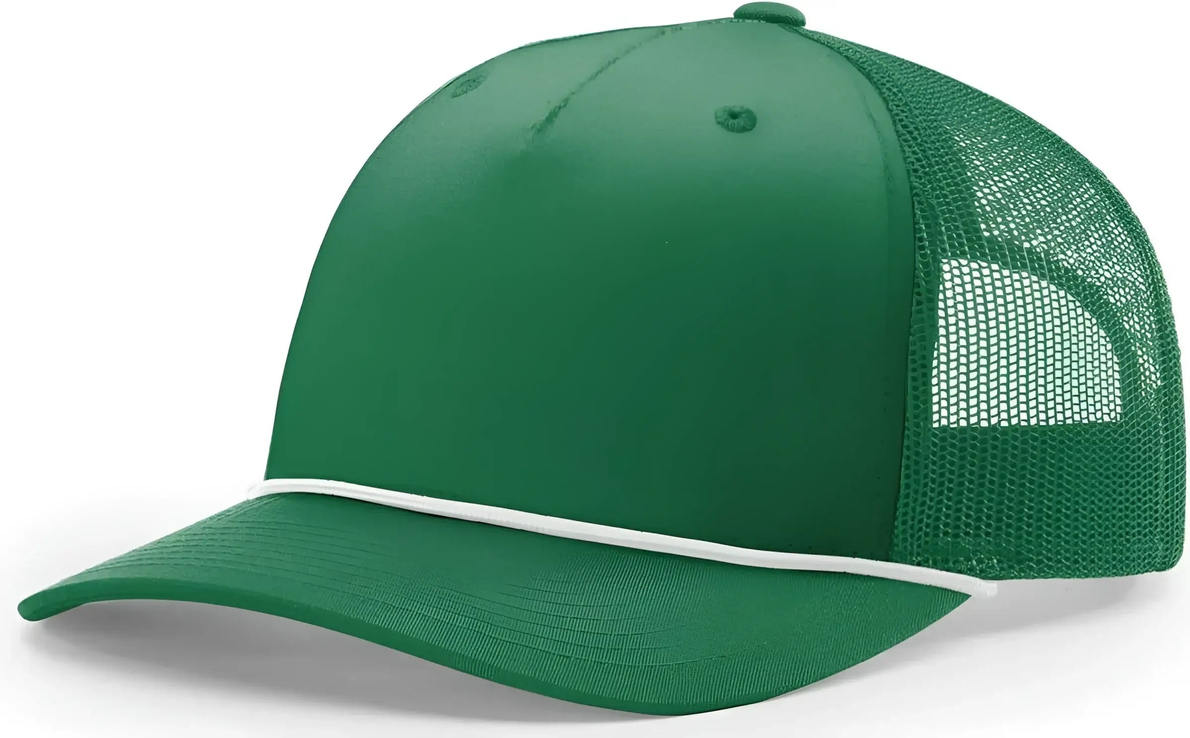 Richardson 112FPR Rope Trucker Caps - Kelly White - Kelly White / One Size Fits Most