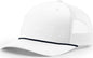 Richardson 112FPR Rope Trucker Caps White Navy White Navy / One Size Fits Most