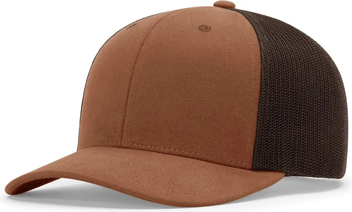 Richardson 112LN Lined Trucker Cap - Autumn Brown - Autumn Brown / OSFM