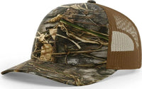 Richardson 112P Patterned Snapback Trucker Caps - Realtree Max-7 Buck - Realtree Buck / OSFM