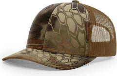 Richardson 112P Printed Trucker Cap - Kryptek Highlander Buck - Kryptek Buck / OSFM