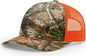 Richardson 112PFP Printed Five Panel Trucker Cap - Realtree Edge Blaze Orange - Realtree Edge Blaze / OSFM