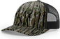 Richardson 112PFP Printed Five Panel Trucker Cap - Realtree Original Black - Realtree Original Black / OSFM