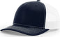 Richardson 112PL R-Flex Mesh-Back Trucker Caps - Navy White - Navy White / OSFM