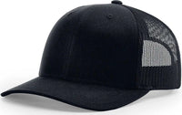 Richardson 112RE Recycled Mesh-Back Trucker Caps - Navy - Navy / OSFM